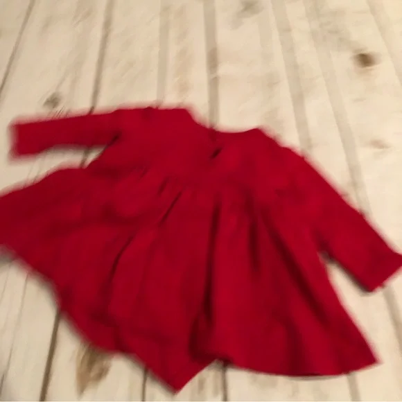 Primary red bubble dress - Picture 5 of 5